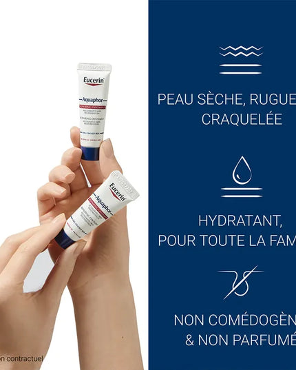 EUCERIN AQUAPHOR Baume Réparateur Cutané - Lot de 2x10ml