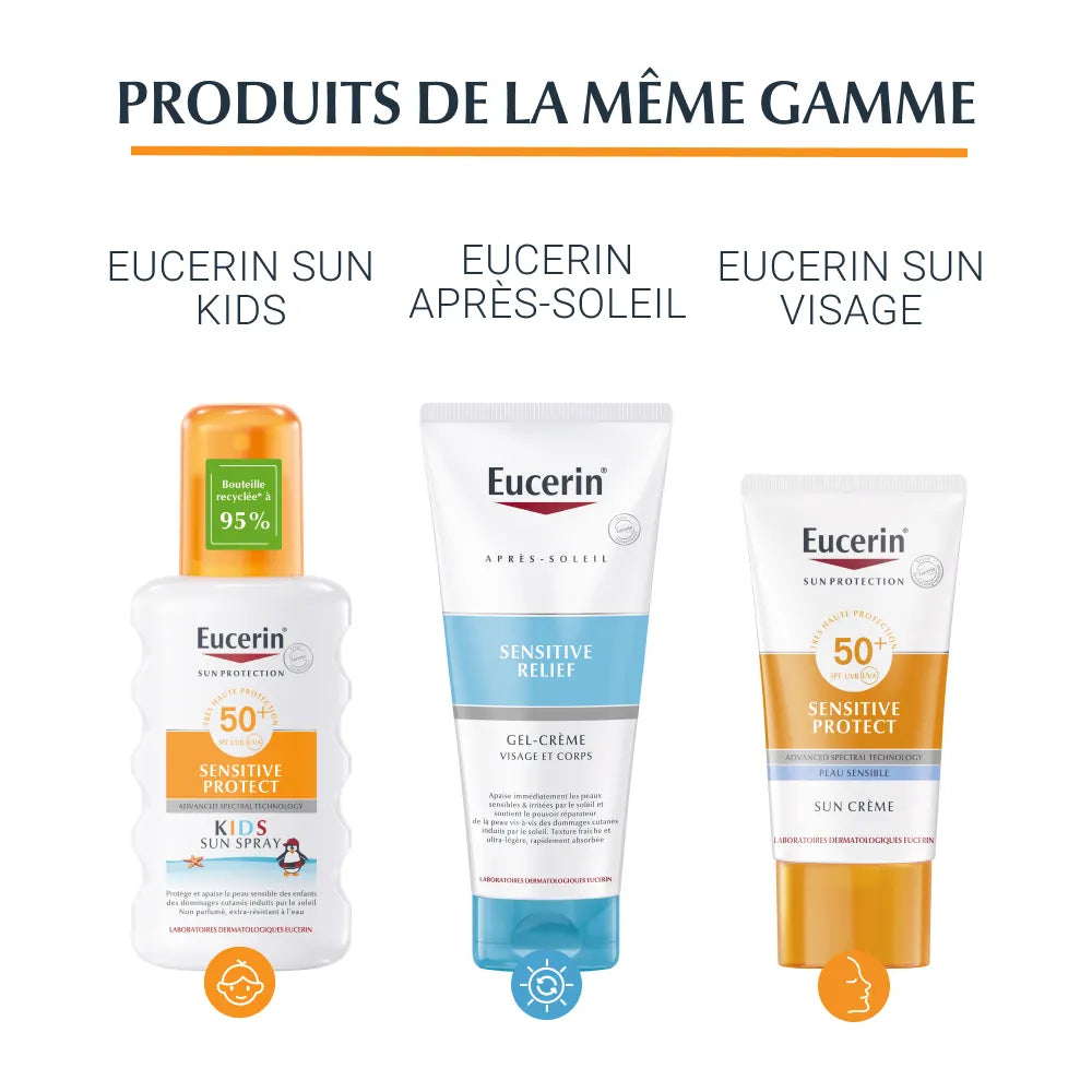 EUCERIN SUN PROTECTION Sensitive Protect SPF50+ Spray Solaire - 200ml