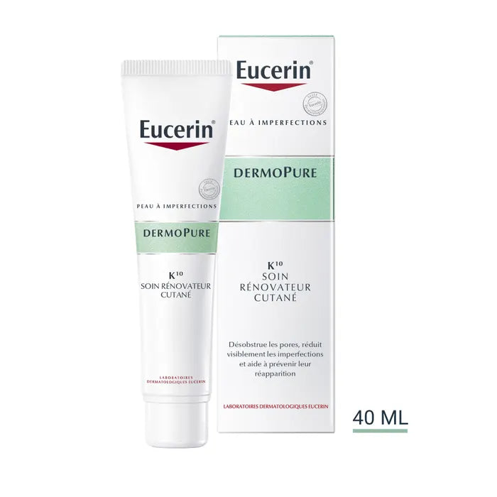 EUCERIN DERMOPURE K10 Soin Rénovateur Cutané - 40ml