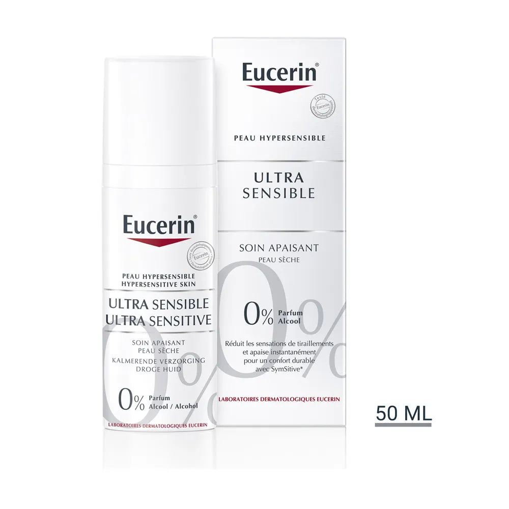 EUCERIN ULTRASENSIBLE Soin Apaisant Peau Sèche - 50ml