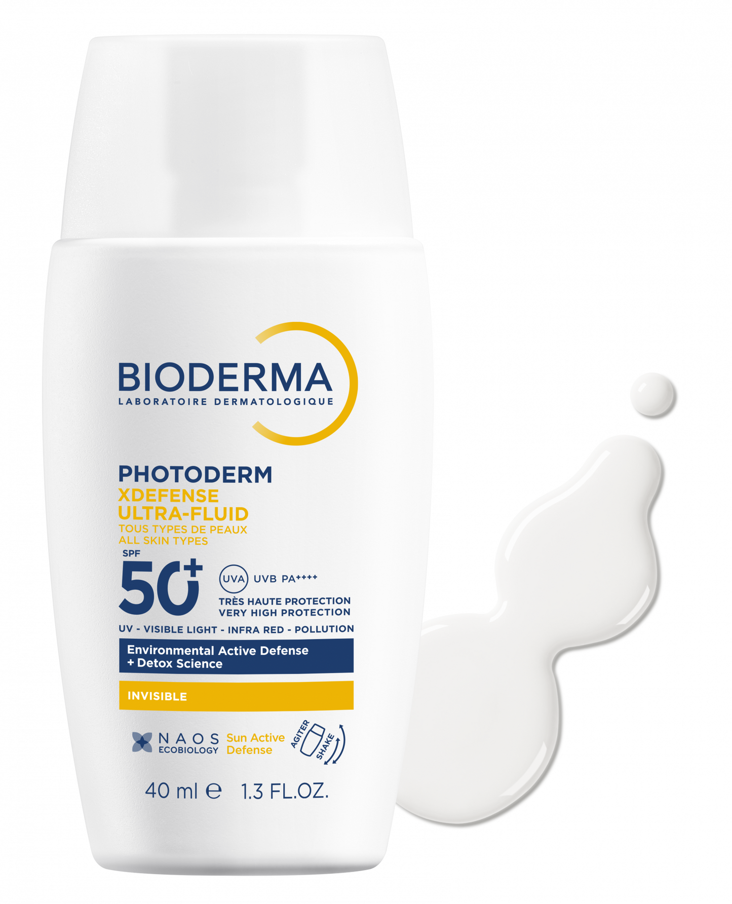 BIODERMA PHOTODERM XDEFENSE Ultra Fluide SPF50+ Invisible - 40ml