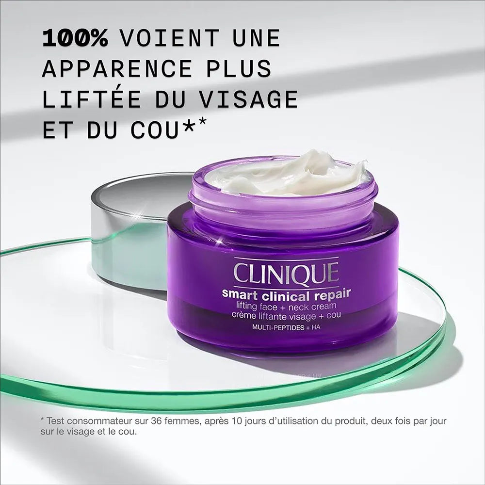 CLINIQUE SMART CLINICAL REPAIR Crème Liftante Visage + Cou - 50ml