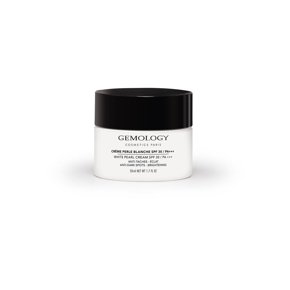 GEMOLOGY PERLE BLANCHE Crème Visage SPF30 PA+++ Anti Tâches - 50ml