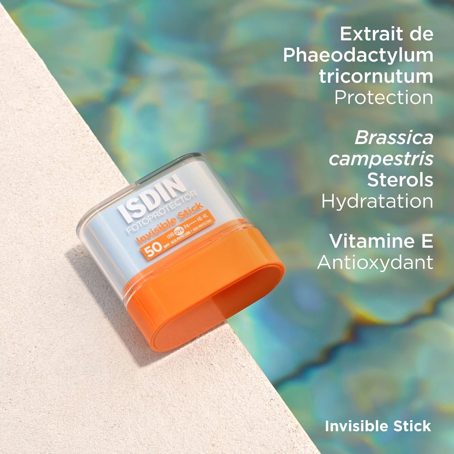 ISDIN FOTOPROTECTOR Invisible Stick Solaire - 10g