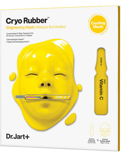 DR JART+ BRIGHTENING MASK Masque Illuminateur - 1 Masque + 1 Ampoule