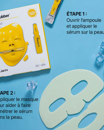 DR JART+ BRIGHTENING MASK Masque Illuminateur - 1 Masque + 1 Ampoule