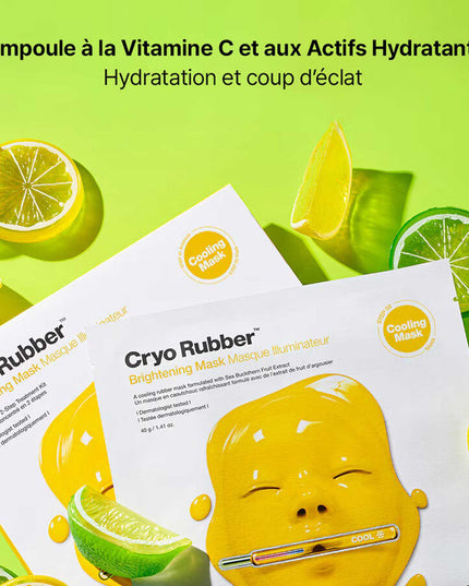 DR JART+ BRIGHTENING MASK Masque Illuminateur - 1 Masque + 1 Ampoule