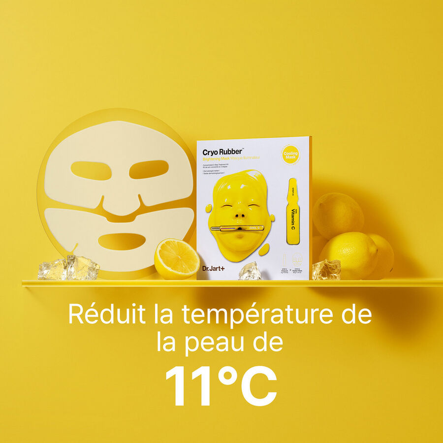 DR JART+ BRIGHTENING MASK Masque Illuminateur - 1 Masque + 1 Ampoule