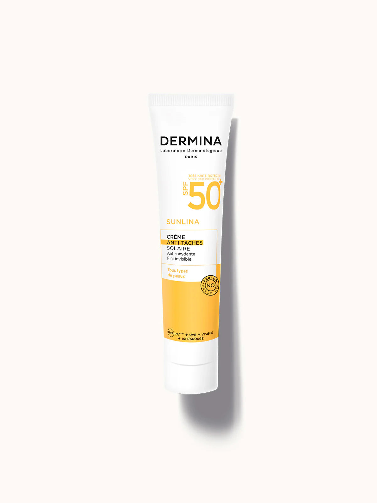 DERMINA SUNLINA Crème Anti Tâches SPF50+ - 40ML