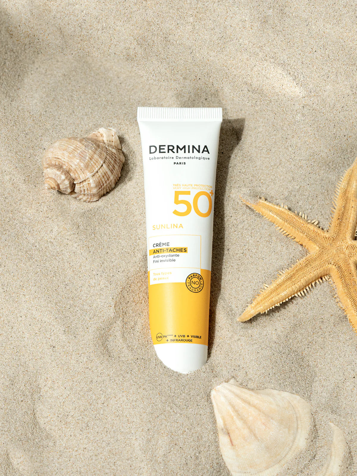 DERMINA SUNLINA Crème Anti Tâches SPF50+ - 40ML