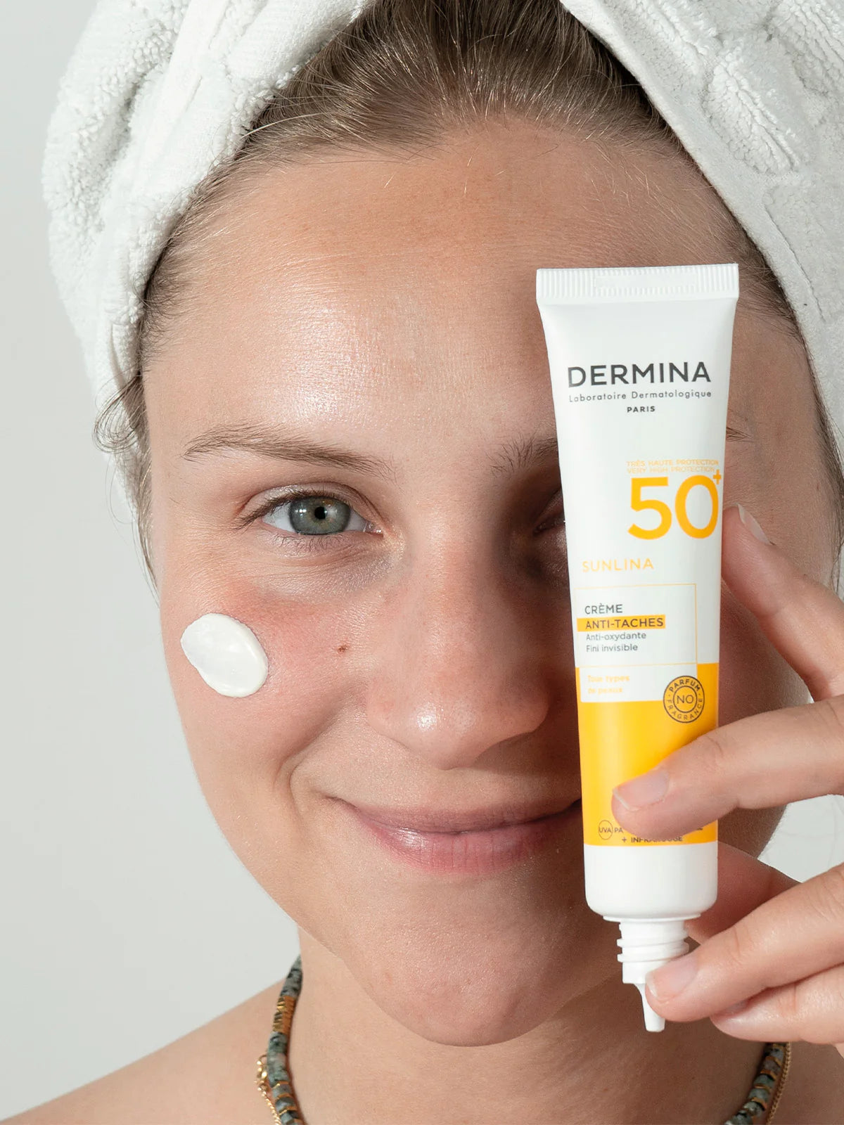 DERMINA SUNLINA Crème Anti Tâches SPF50+ - 40ML