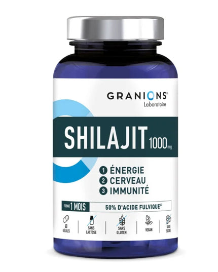 GRANIONS SHILAJIT 1000mg - 60 Gélules