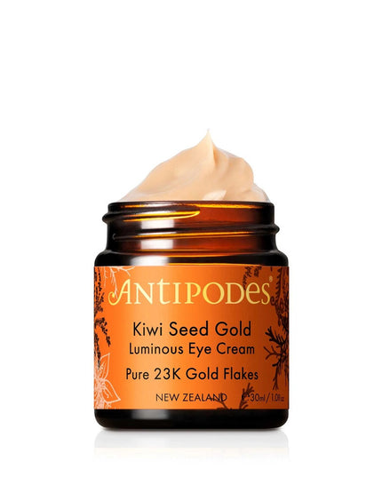 ANTIPODES KIWI SEED GOLD Crème Contour des Yeux Eclat - 30ml
