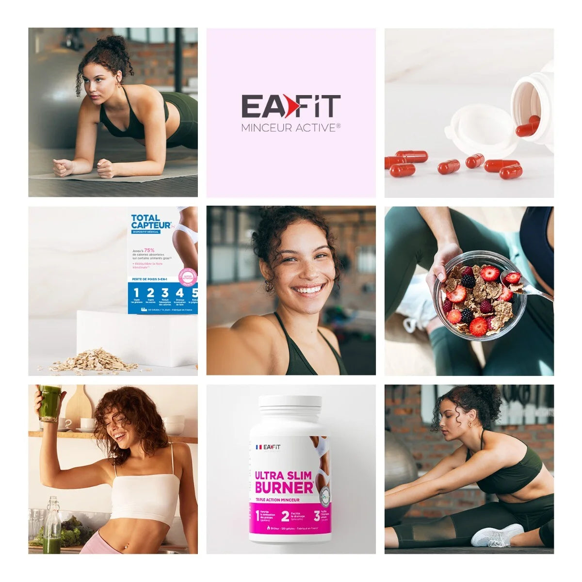 EAFIT BRULEUR 1000 - 60 Comprimés