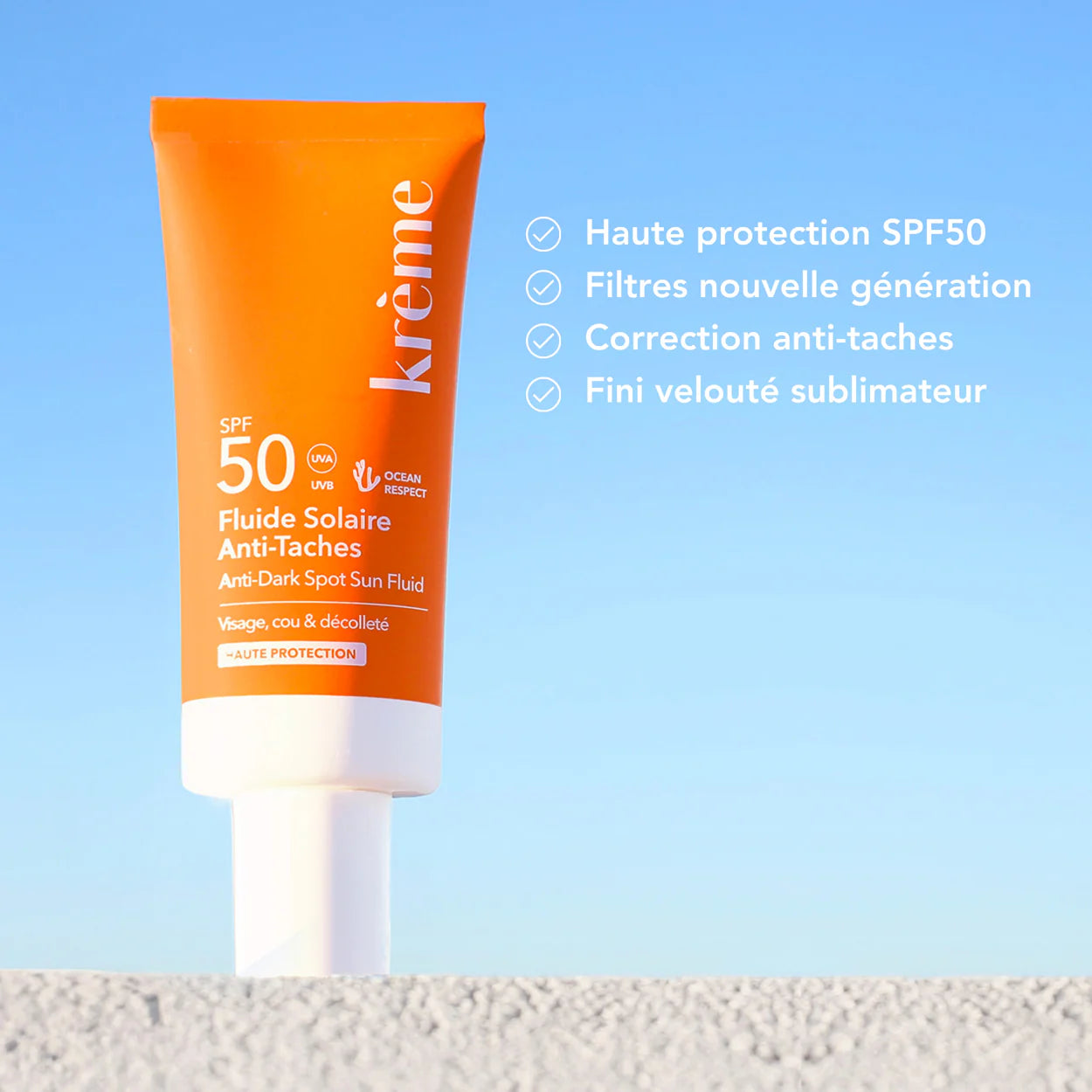 KRÈME FLUIDE SOLAIRE ANTI-TACHE SPF50 - 40ml