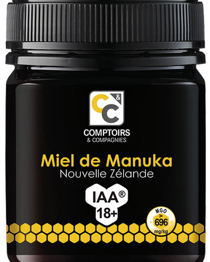 MIEL DE MANUKA IAA18+ - 250g COMPTOIRS ET COMPAGNIES