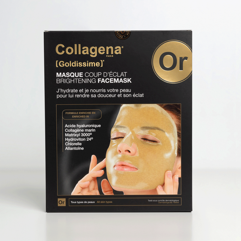 COLLAGENA GOLDISSIME MASQUE COUP D'ÉCLAT - 5 Masques