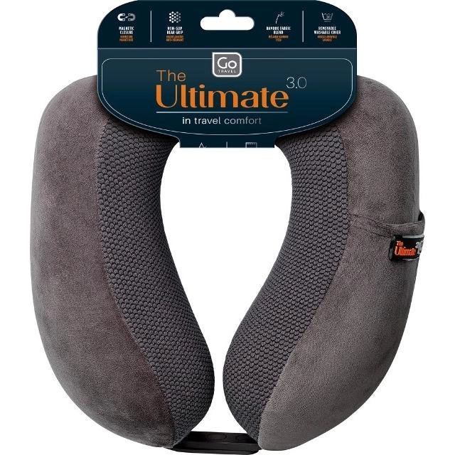 GO TRAVEL ULTIMATE 3.0 Oreiller de Voyage 489.102 - Gris Foncé