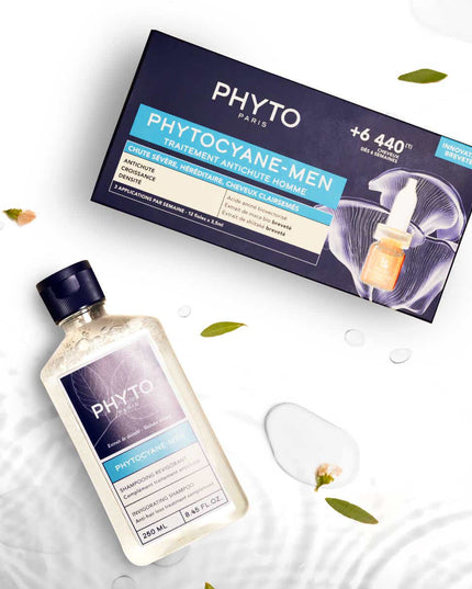 PHYTOCYANE PROGRESSIVE Traitement Antichute Homme - 12x5ml