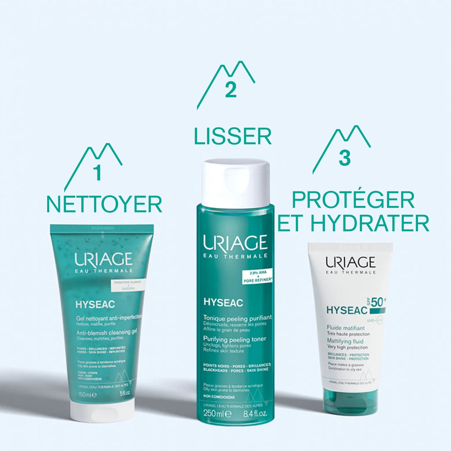 URIAGE HYSEAC Fluide SPF50+ - 50ml