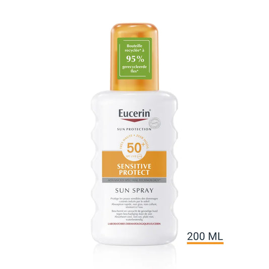 EUCERIN SUN PROTECTION Sensitive Protect SPF50+ Spray Solaire - 200ml