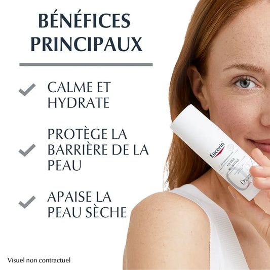 EUCERIN ULTRASENSIBLE Soin Apaisant Peau Sèche - 50ml