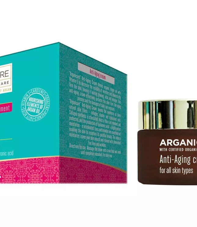Crème anti-âge visage - Argan