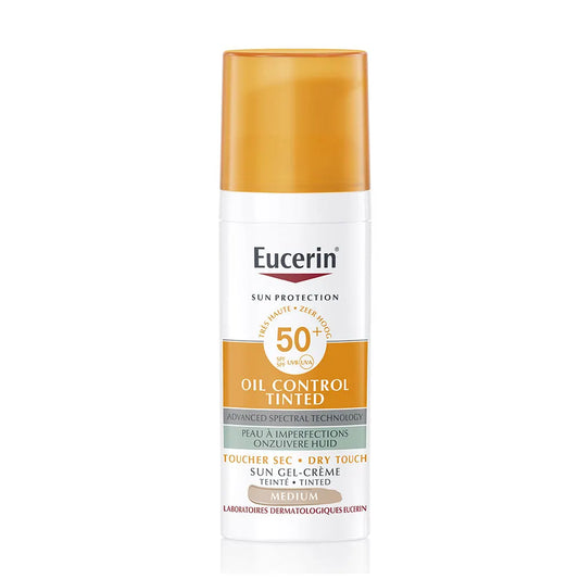 EUCERIN SUN PROTECTION OIL CONTROL SPF50+ Gel Crème Solaire 50ml