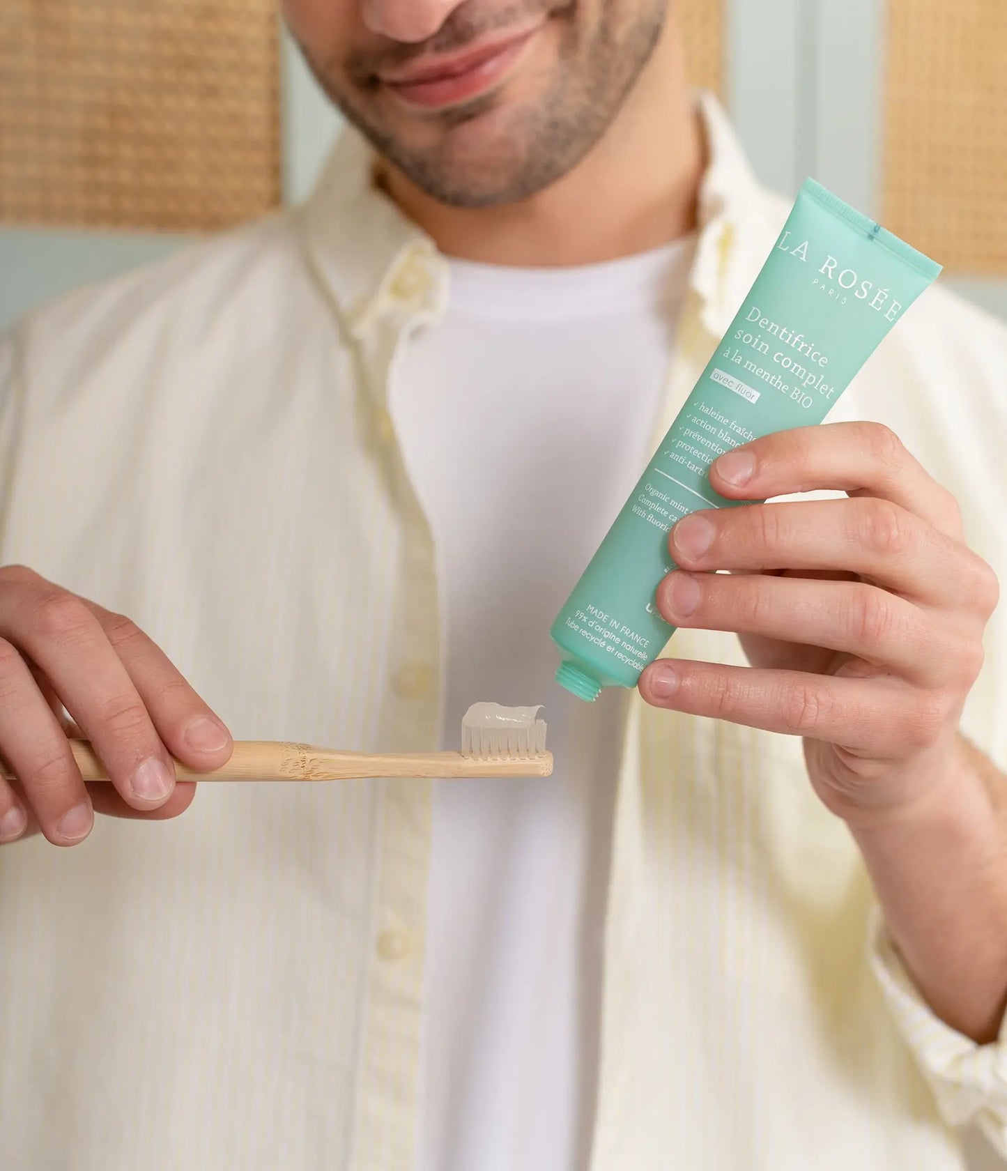 LA ROSÉE DENTIFRICE Soin Complet à la Menthe BIO - 75ml