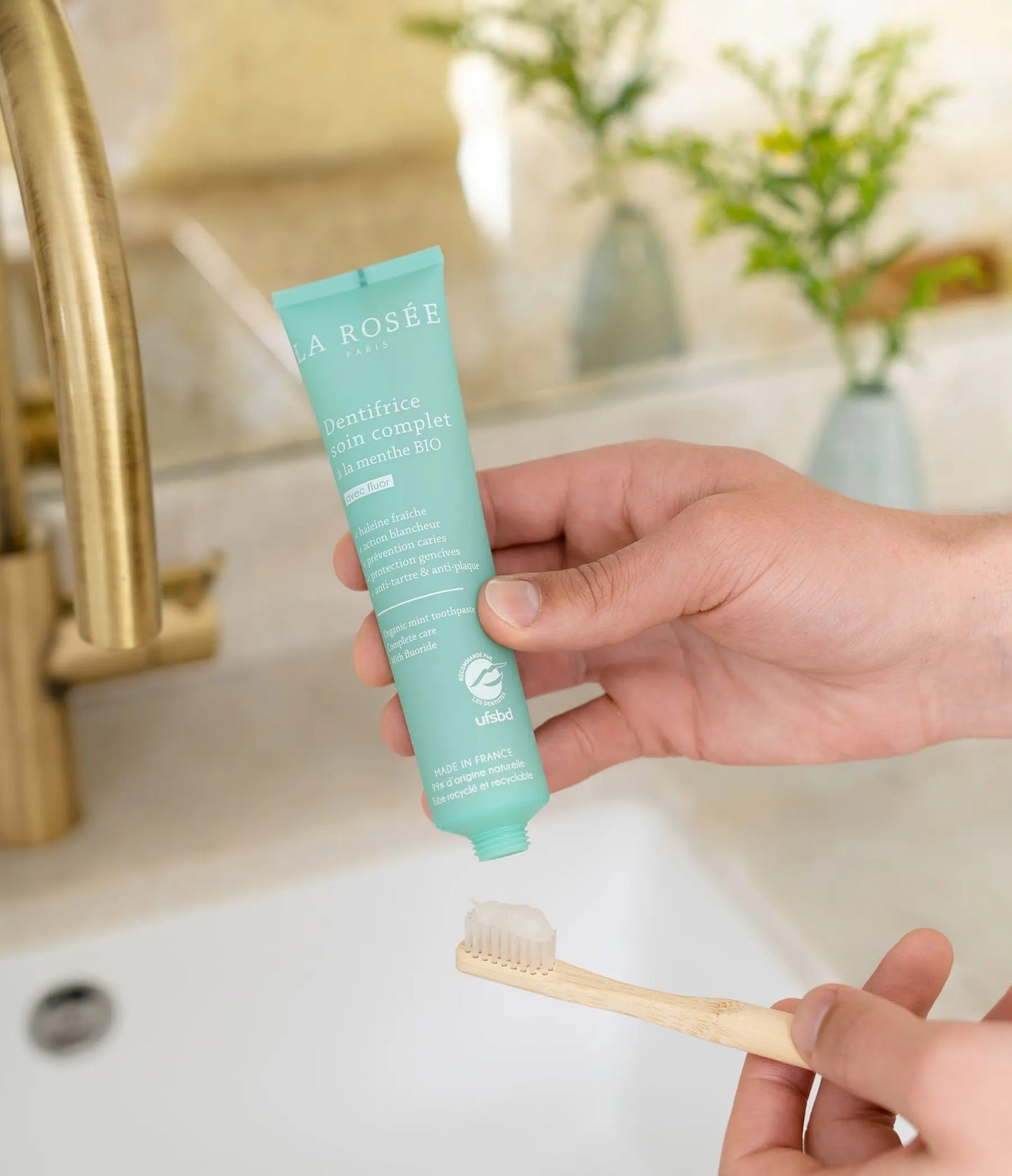 LA ROSÉE DENTIFRICE Soin Complet à la Menthe BIO - 75ml