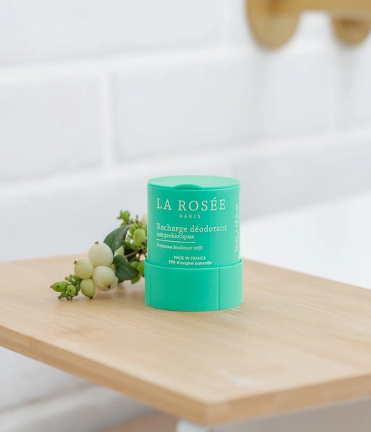 LA ROSÉE DÉODORANT EcoRecharge Fraîcheur aux Probiotiques - 50g