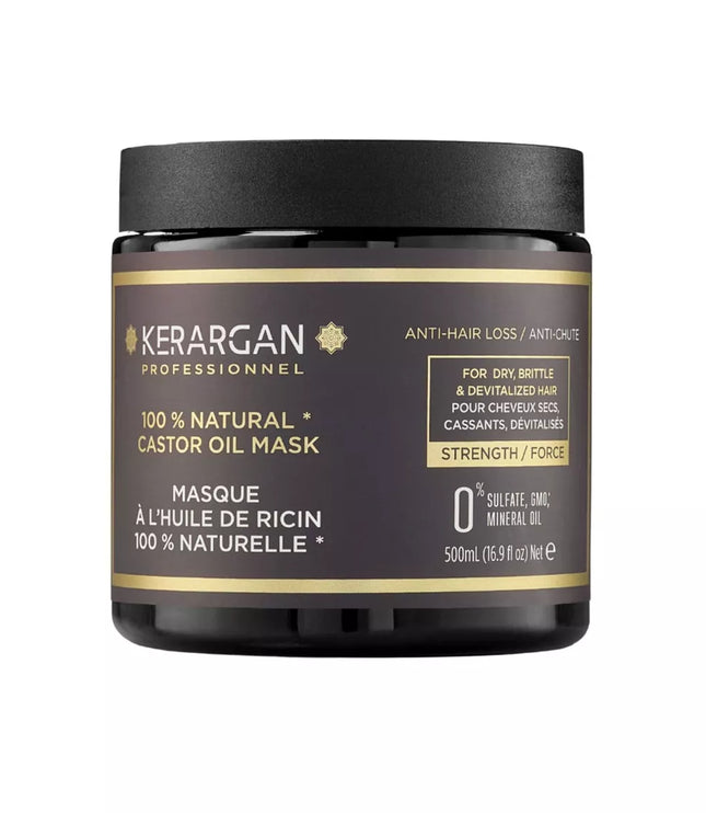 Kerargan - Masque Anti-Chute à l'Huile de Ricin - 500ml