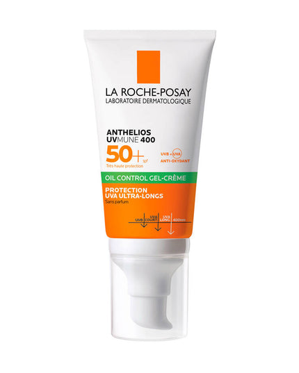 ANTHELIOS UVMUNE 400 Gel Crème Solaire Oil Control Parfumé SPF50+ - 50ml LA ROCHE POSAY
