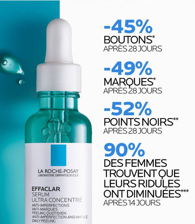 EFFACLAR Sérum Acide Salicylique - 30ml LA ROCHE POSAY