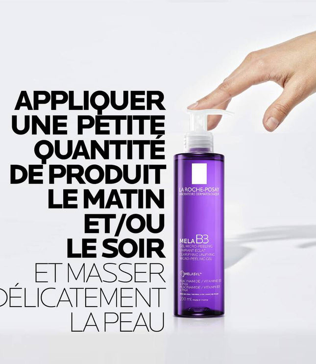MELA B3 GEl Micro-Peeling Unifiant Eclat - 200ml LA ROCHE POSAY