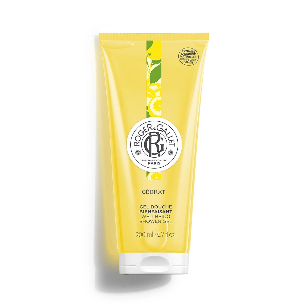 CÉDRAT Gel Douche Parfumé 200ml - ROGER GALLET