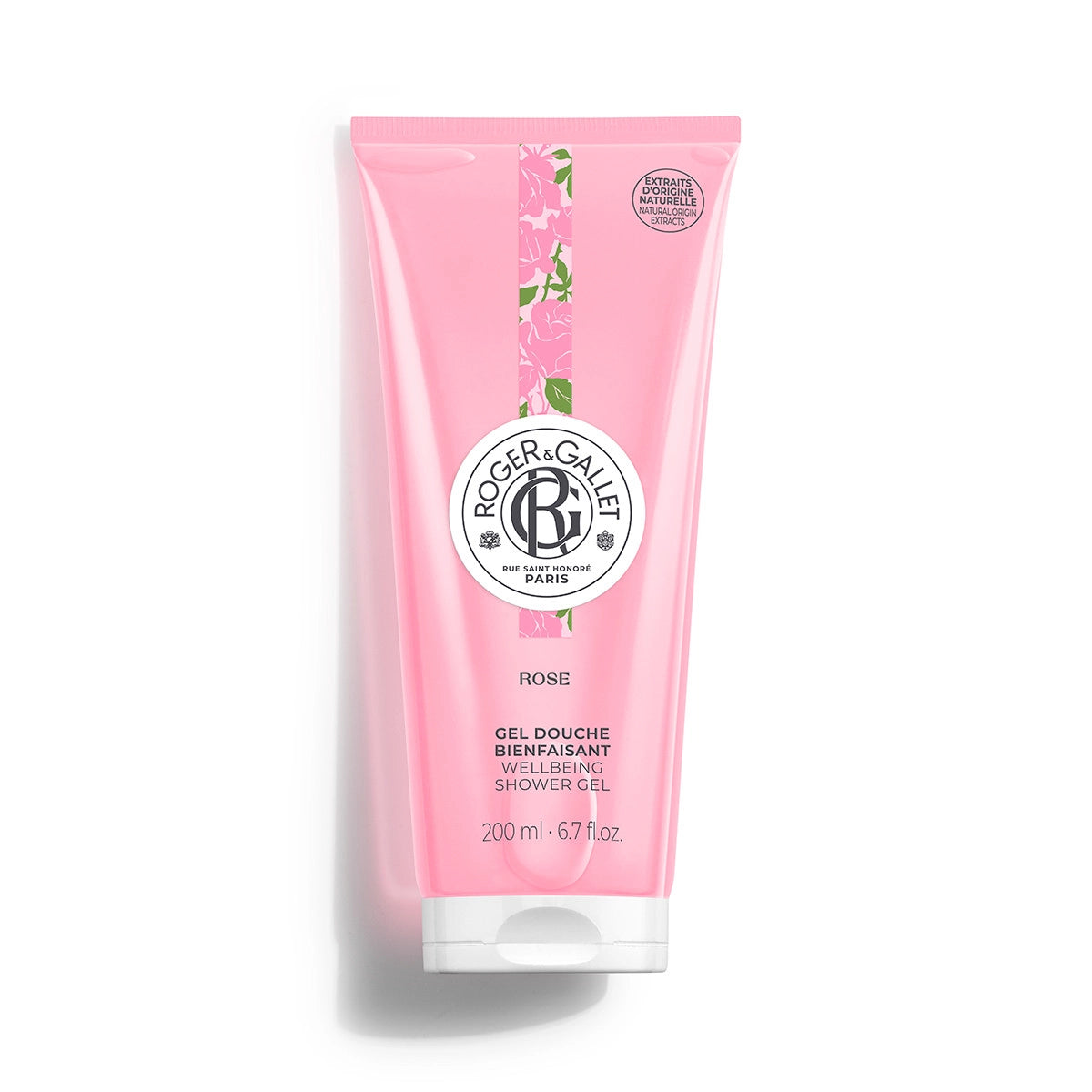 ROSE Gel Douche Parfumé 200ml - ROGER GALLET
