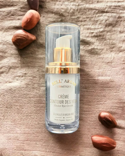 CRÈME CONTOUR DES YEUX A L'HUILE D'ARGAN BIO 15ml