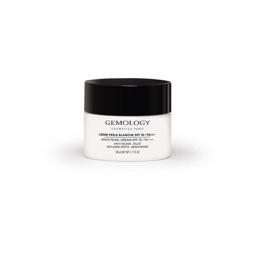GEMOLOGY PERLE BLANCHE Crème Visage SPF30 PA+++ Anti Tâches - 50ml