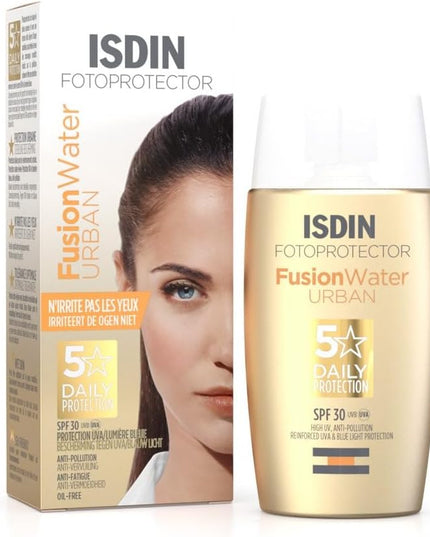 ISDIN FOTOPROTECTOR FUSION WATER MAGIC URBAN Crème Solaire SPF30 - 50ml