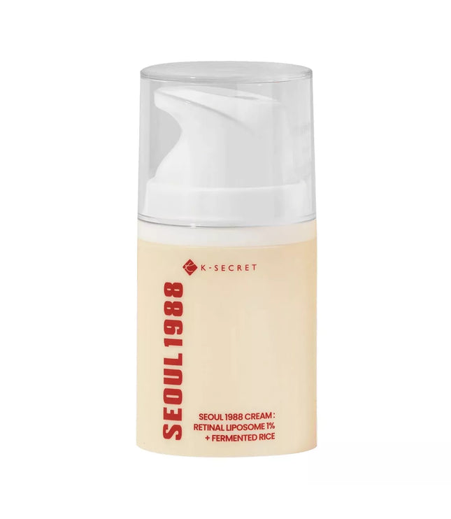 Crème K-SECRET SEOUL 1988 : Liposome rétinien 1 % + Riz fermenté 50 ml
