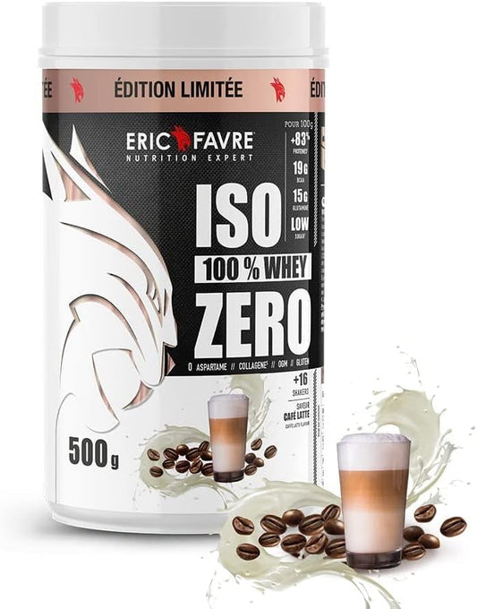 ERIC FAVRE ISO 100% WHEY PROTEINE Café Latte - 500g