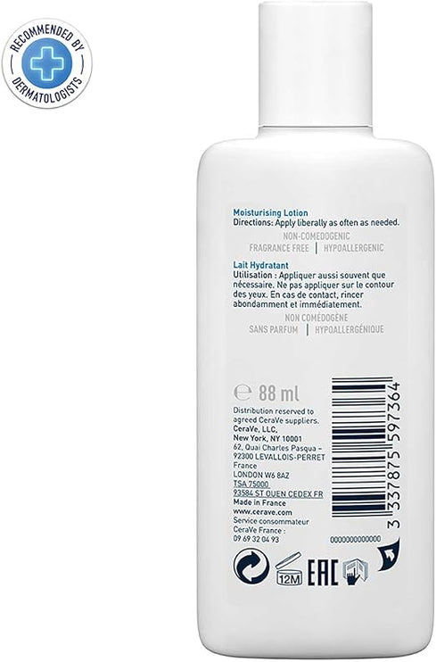 CERAVE Lait Hydratant Peaux Sèches - 88ml