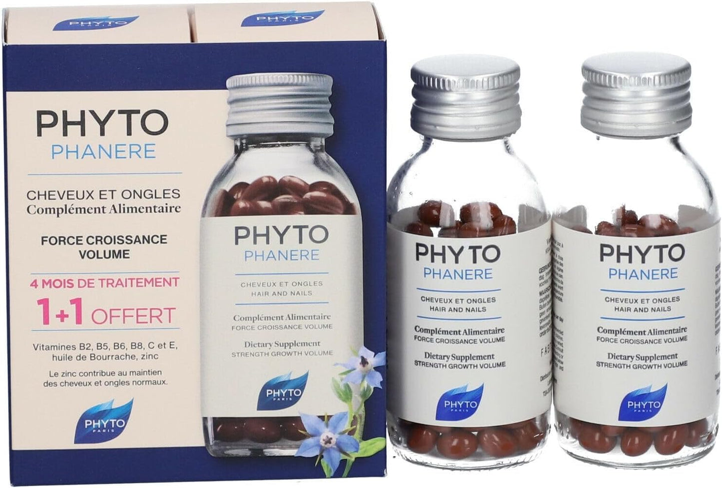 PHYTOPHANERE Force Croissance Volume - 240 Capsules