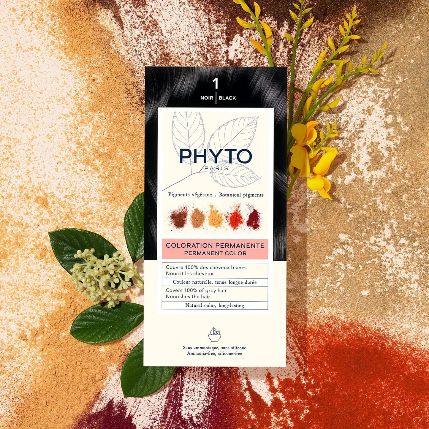 PHYTOCOLOR Kit Coloration 1 - Noir