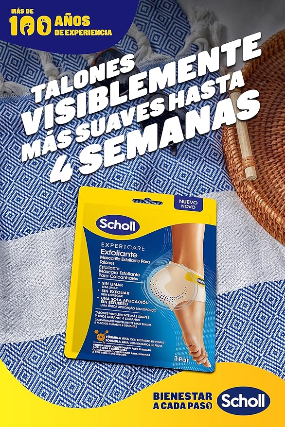 SCHOLL MASQUE PIEDS Exfoliant Talon