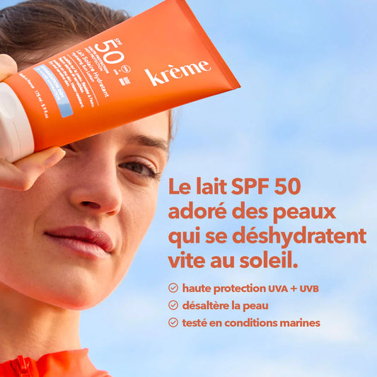 KRÈME LAIT SOLAIRE HYDRATANT SPF50 - 175ml