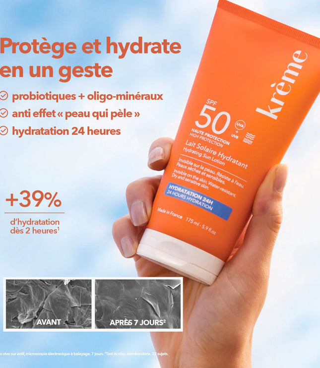KRÈME LAIT SOLAIRE HYDRATANT SPF50 - 175ml