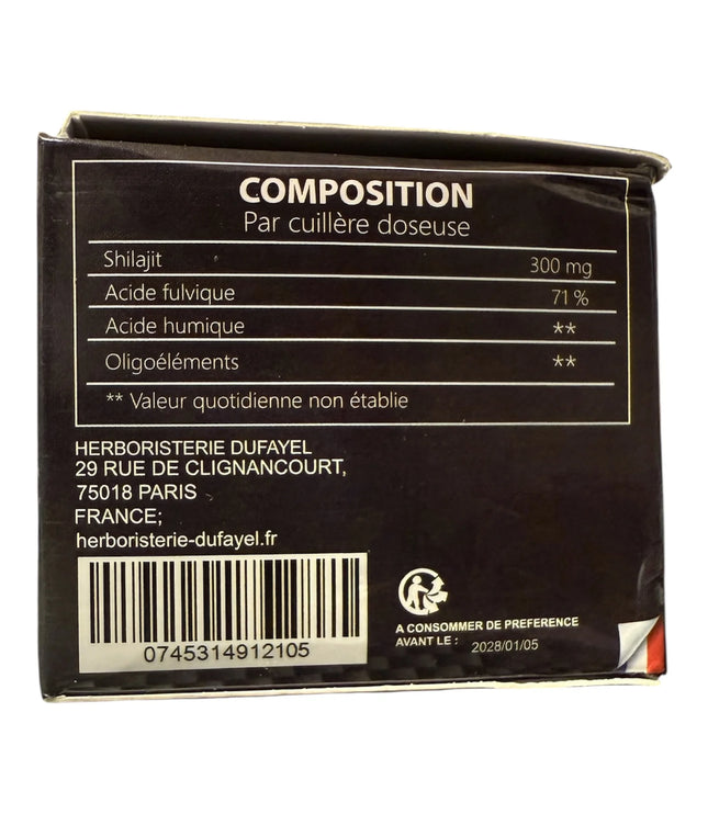 Shilajit – Résine pure Himalaya 50g