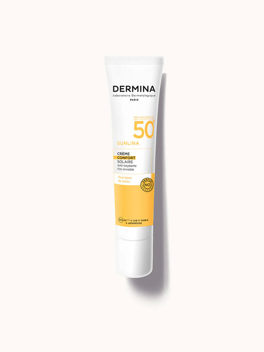 DERMINA SUNLINA Crème Confort SPF50+ - 40ML